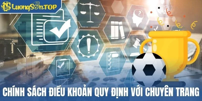 Chính sách điều khoản quy định với chuyên trang