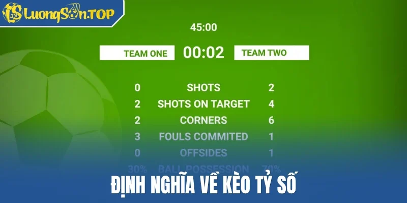 Định nghĩa về kèo tỷ số