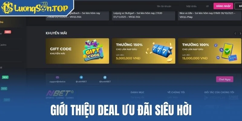 Giới thiệu deal ưu đãi siêu hời