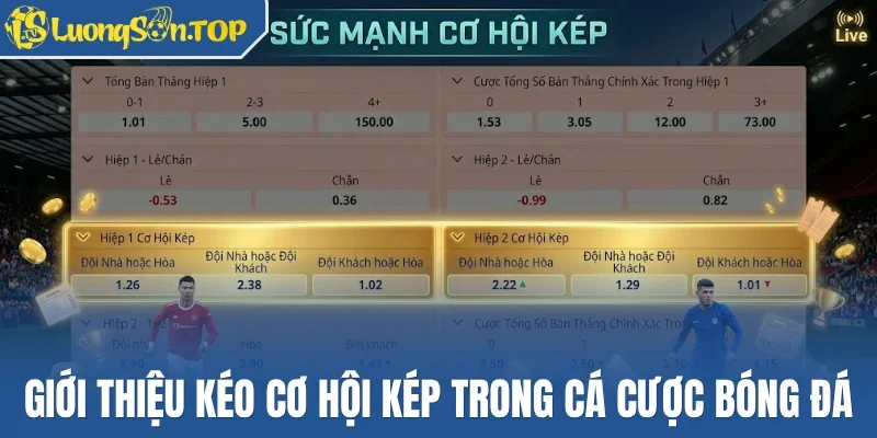 Giới thiệu kèo cơ hội kép trong cá cược bóng đá