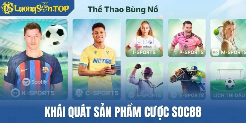 Khái quát sản phẩm cược Soc88